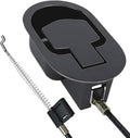 Universal Metal Recliner Handle Replacement Part with Cable, Cable Working Thread 4.7”, Compatible with Major Sofa/Couch/Chair
