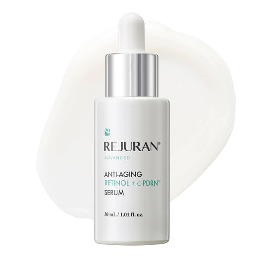 REJURAN® Advanced Anti-Aging Retinol + c-PDRN® Serum - Boosting Facial Serum for Firmness, Radiance and Anti-Wrinkle Care, Clinically Developed (1.01 fl oz)