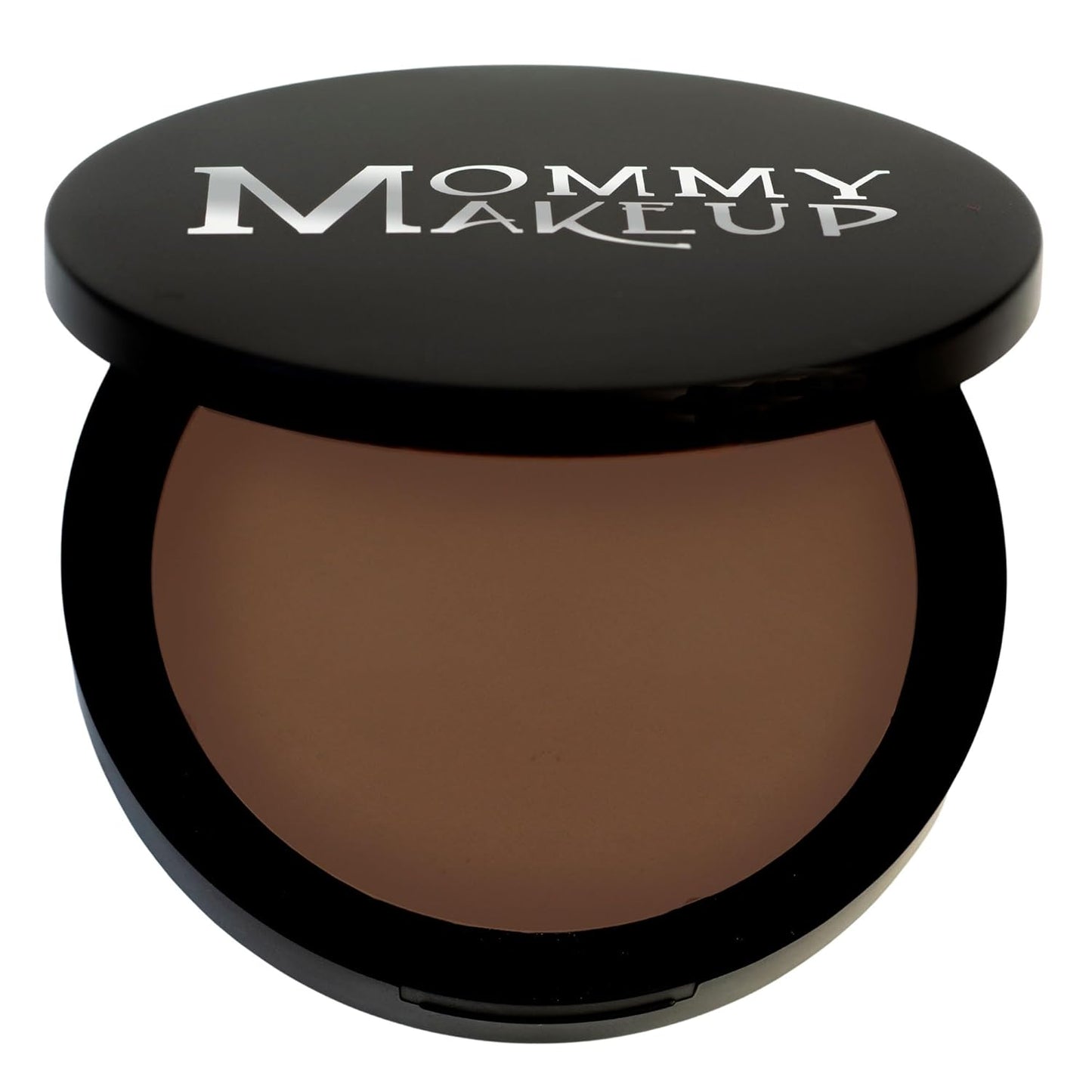 Mineral Dual Powder in COFFEE BREAK (Extra Dark) | 4-in-1 Pressed Mineral Foundation with SPF 15 for Flawless Glow & Soft Looking Skin | Oil Free, Talc Free, Gluten Free | 0.45 Oz | by Mommy Makeup
