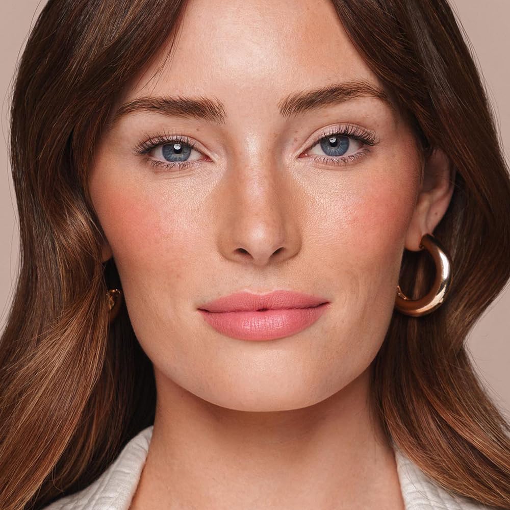 Jouer Balm Bouche Demi-Matte Lip-Sororité - Tinted Lip Balm - Hydrating Lip Tint Long Lasting - Matte Lip Color - Jojoba Seed Oil and Shea Butter Formula