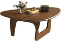 Mid Century Modern Coffee Table, Solid Wood Triangle Coffee Table for Living Room, Modern Tea Table for Home, 43.3x30.7x16.5