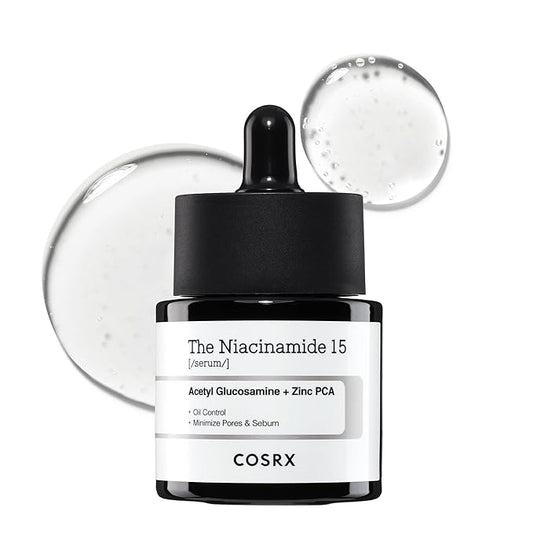 COSRX 15% Niacinamide Face Serum, 0.67 fl oz, Pore Minimizer Serum for Face, Even Skin Tone, Korean Skin Care