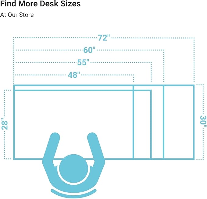 Progressive Desk Stand Up Adjustable Height Electric Standing Desk - 60"x30" Dual Motor, Computer Workstation Sit Stand Table for Home Office - Light Walnut, White Frame