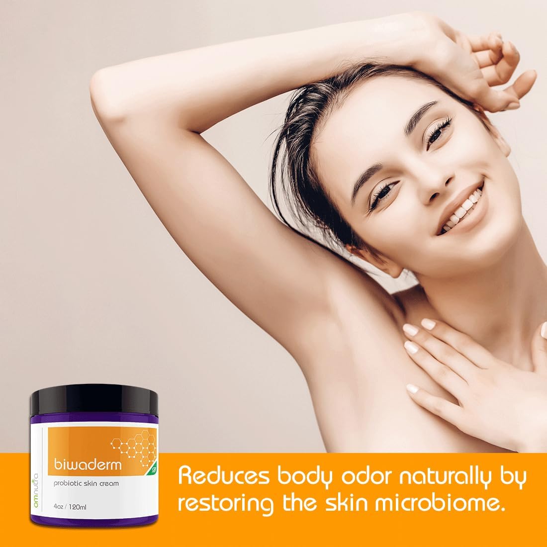 Biwaderm Probiotic Skin Cream - 4OZ Organic Based Topical Probiotics for Skin Care Eczema Treatment Psoriasis Treatment for Folliculitis Treatment Pure Aloe Vera Gel 4oz