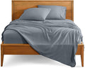Bare Home Full Sheet Set - 1800 Ultra-Soft Microfiber Full Bed Sheets - Double Brushed - Deep Pockets - Easy Fit - 4 Piece Set - Bed Sheets (Full, Steel Blue)