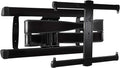 SANUS Full Motion TV Wall Mount for 42” to 90” TVs up to 125lbs – Extend, Swivel, Tilting TV Mount - Easy 3 Step DIY Install w/ Included Hardware - Black Finish