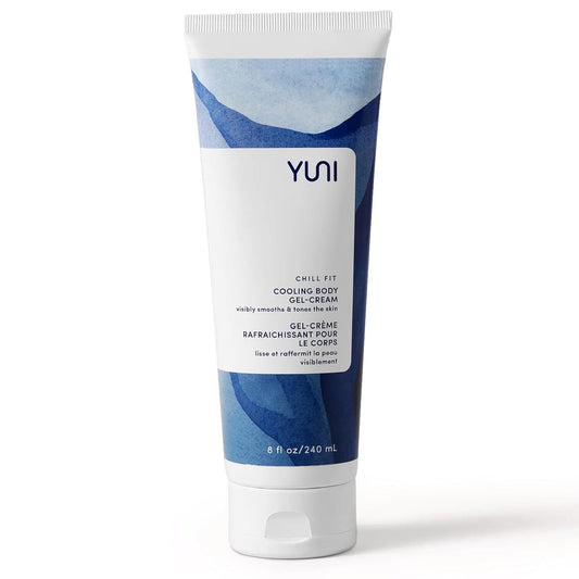 YUNI Beauty Body Gel-Cream – Hydrating Skincare – Cooling Gel – Tones & Firms – Soothing Cream – Post-Workout Body Cream & Moisturizer – Vegan – 8 fl oz