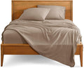 Bare Home King Sheet Set - Luxury 1800 Ultra-Soft Microfiber King Bed Sheets - Double Brushed - Deep Pockets - Easy Fit - 4 Piece Set - Bedding Sheets & Pillowcases (King, Pebble)