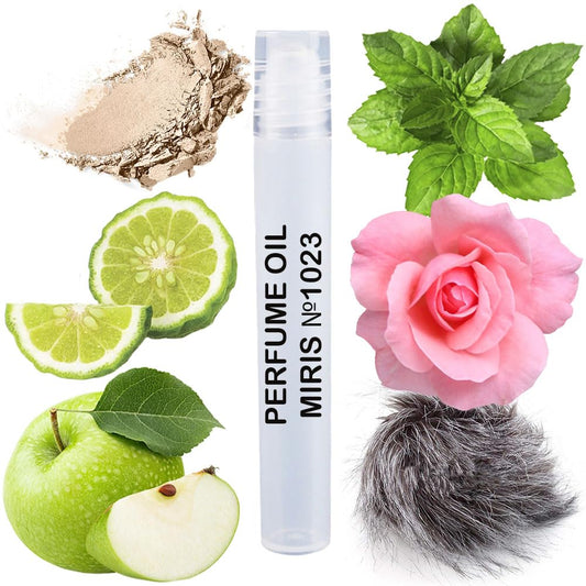 MIRIS Perfume Oil No. 1023, Inspired by Starry Night, Long-Lasting Unisex Roll-On For Women and Men, Rollerball 0.34 Fl Oz / 10 ml