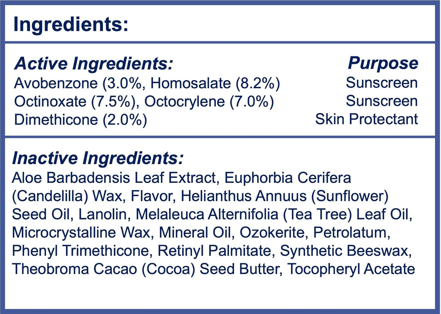 Dermatone Lip Balm Variety Pack | Moisturizing Lip Care | Soothe & Replenish Chapped Lips | SPF 30 | Aloe, Tea Tree Oil | 3-Pack (Coconut, Green Tea, Original)