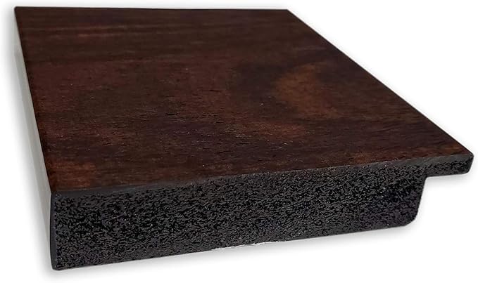 Amanti Art Brown Bathroom Mirror for Over Sink, 29x41 Wildwood Brown Rectangle Vanity Mirror, Large Rustic Farmhouse Frame, Hangs Horizonally and Vertically, Bathroom Wall Decor, Beveled Edge
