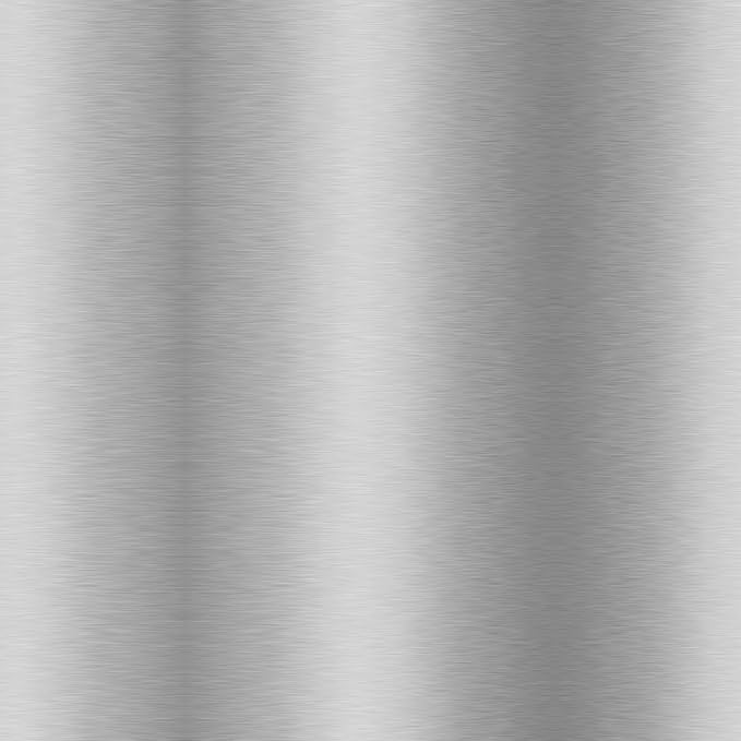 Armen Living Titana 30" Bar Height Swivel Grey Faux Leather and Brushed Stainless Steel Bar Stool
