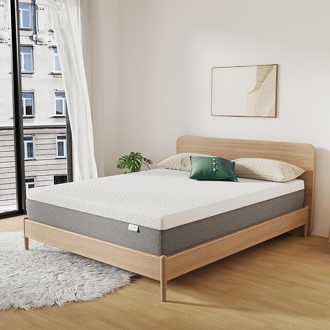 Novilla Full Size Mattress, 8-Inch Gel Memory Foam Mattress for Pressure Relief, Enhanced Support & Plush Comfort, Full Bed in a Box, Bliss