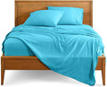 Bare Home Twin XL Sheet Set - College Dorm Size - Luxury 1800 Ultra-Soft Microfiber Twin Extra Long Bed Sheets - Deep Pockets - Easy Fit - Extra Soft - 3 Piece Set - Bed Sheets (Twin XL, Aqua)