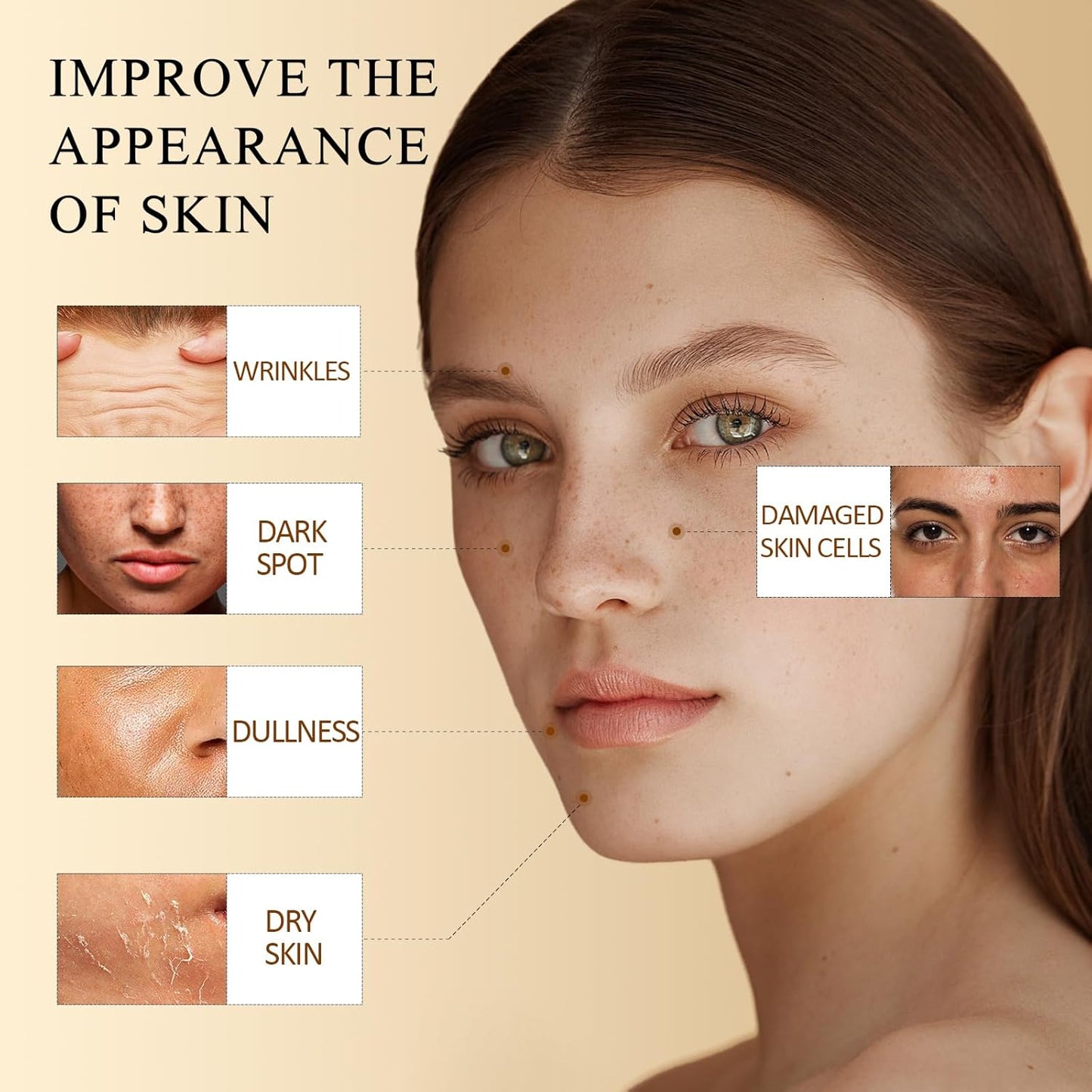 Vitamin C Turmeric Face Oil, Skin Moisturizing, Firming Vitamin C Oil, Turmeric Oil for Dry Skin, Wrinkles, and Uneven Skin Tone, Anti-Aging Care 1 Fl Oz