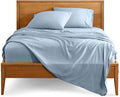 Bare Home Twin XL Sheet Set - College Dorm Size - Luxury 1800 Ultra-Soft Microfiber Twin Extra Long Bed Sheets - Deep Pockets - Easy Fit - Extra Soft - 3 Piece Set - Bed Sheets (Twin XL, Dusty Blue)