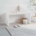 Bamboo Dining Bench, 35 inch Farmhouse Decor Indoor Kitchen Table Bench, Entryway Shoe Rack Bench, Outdoor Bench, Solid Bamboo Benches for Living Room, Hallway, Bedroom, Bathroom