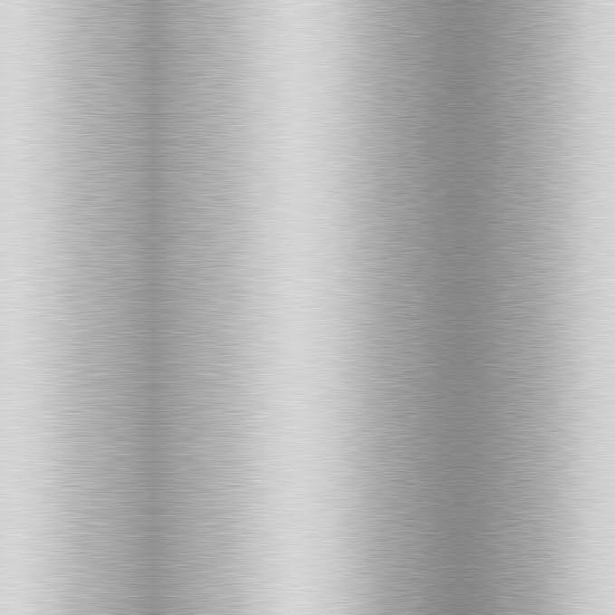 Armen Living Lorin Modern 30" Seat Height White Faux Leather and Brushed Stainless Steel Metal Swivel Bar Stool for Kitchen Island Counter
