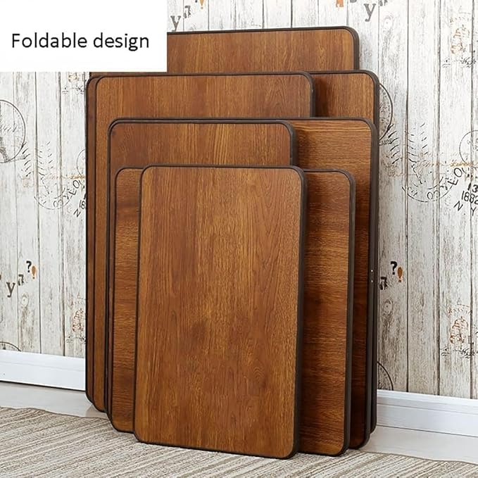 Japanese-Style Square Folding Tea Coffee Table, Low Table, Dining Table, Study Table, Small Desk, for Tatami Sitting On The Floor Bedroom Bay Window Tea Room (Size : 70x70cm)