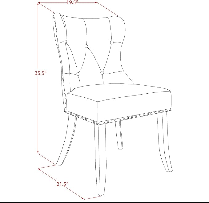 East West Furniture V097SI215-7 7 Piece Dining Table Set Consist of a Rectangle Kitchen Table with V-Legs and 6 Baby Blue Linen Fabric Parson Dining Room Chairs, 40x72 Inch, Multi-Color