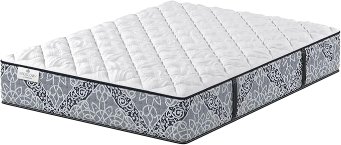 Kingsdown Cushion Firm Hybrid Mattress Twin XL Cooling Gel Memory Foam Layer Multi-Layered Motion Isolation Cool Sleep Quilted Top Luxury Mattresses, 13.5-Inch Passions Merridale