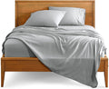Bare Home Twin Sheet Set - 1800 Ultra-Soft Microfiber Twin Bed Sheets - Double Brushed - Deep Pockets - Easy Fit - 3 Piece Set - Bed Sheets (Twin, French Grey)