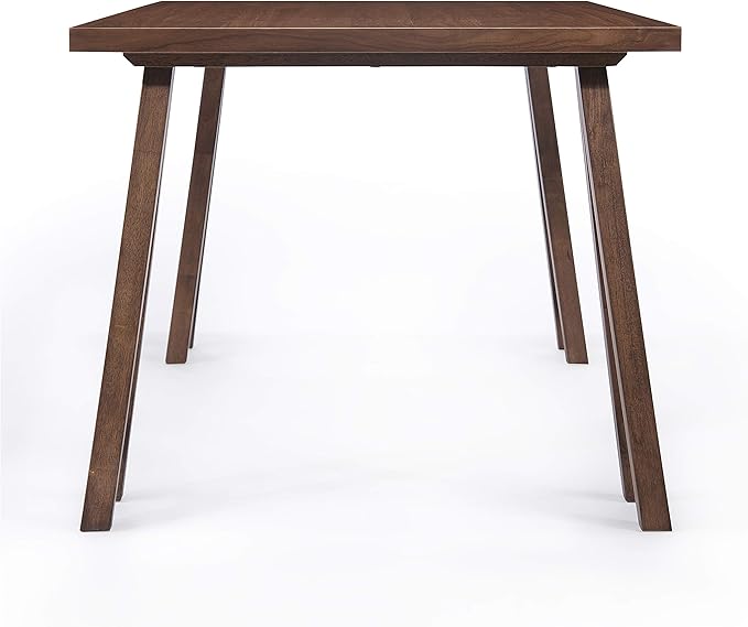 Christopher Knight Home Anthony Mid-Century Modern 7 Piece Dining Set, Dark Gray and Walnut