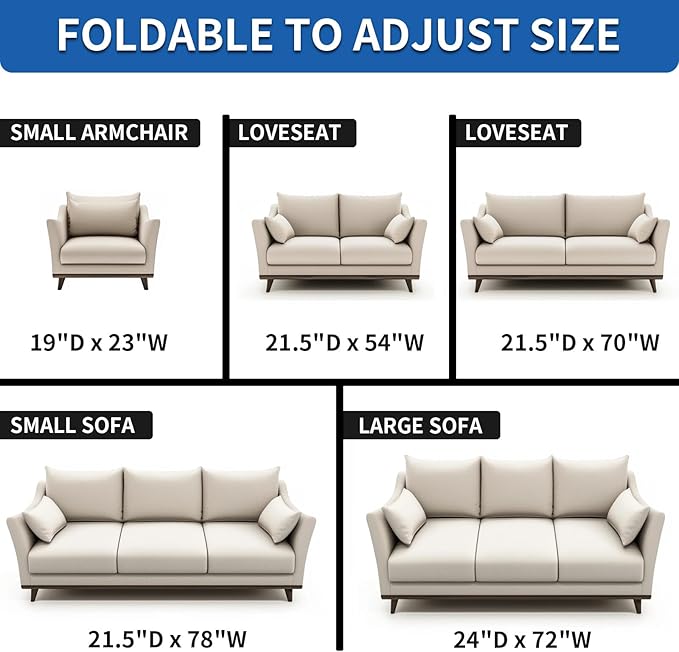 Heavy Duty Sofa Cushion Support Board for Sagging Sofas, 21.5''x 70'' Laminated Wood Sofa Cushion Support Board, Deep Support and Seat Protection