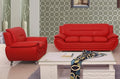 Container Furniture Direct Michael Sofa And Loveseat Red