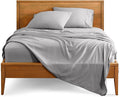 Bare Home Twin Sheet Set - 1800 Ultra-Soft Microfiber Twin Bed Sheets - Double Brushed - Deep Pockets - Easy Fit - Extra Soft - 3 Piece Set - Bedding Sheets & Pillowcases (Twin, Light Grey)