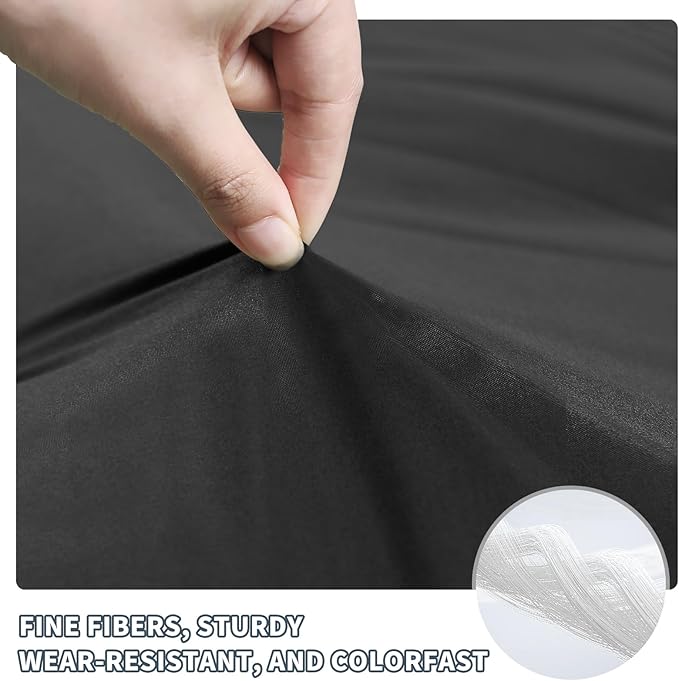 Japanese Floor Mattress,4" Thicken Japanese Floor Sleeping Pad Foldable,Futon Mattress Suitable for Camping and Guest Room (Black, Queen (80" X 60"))