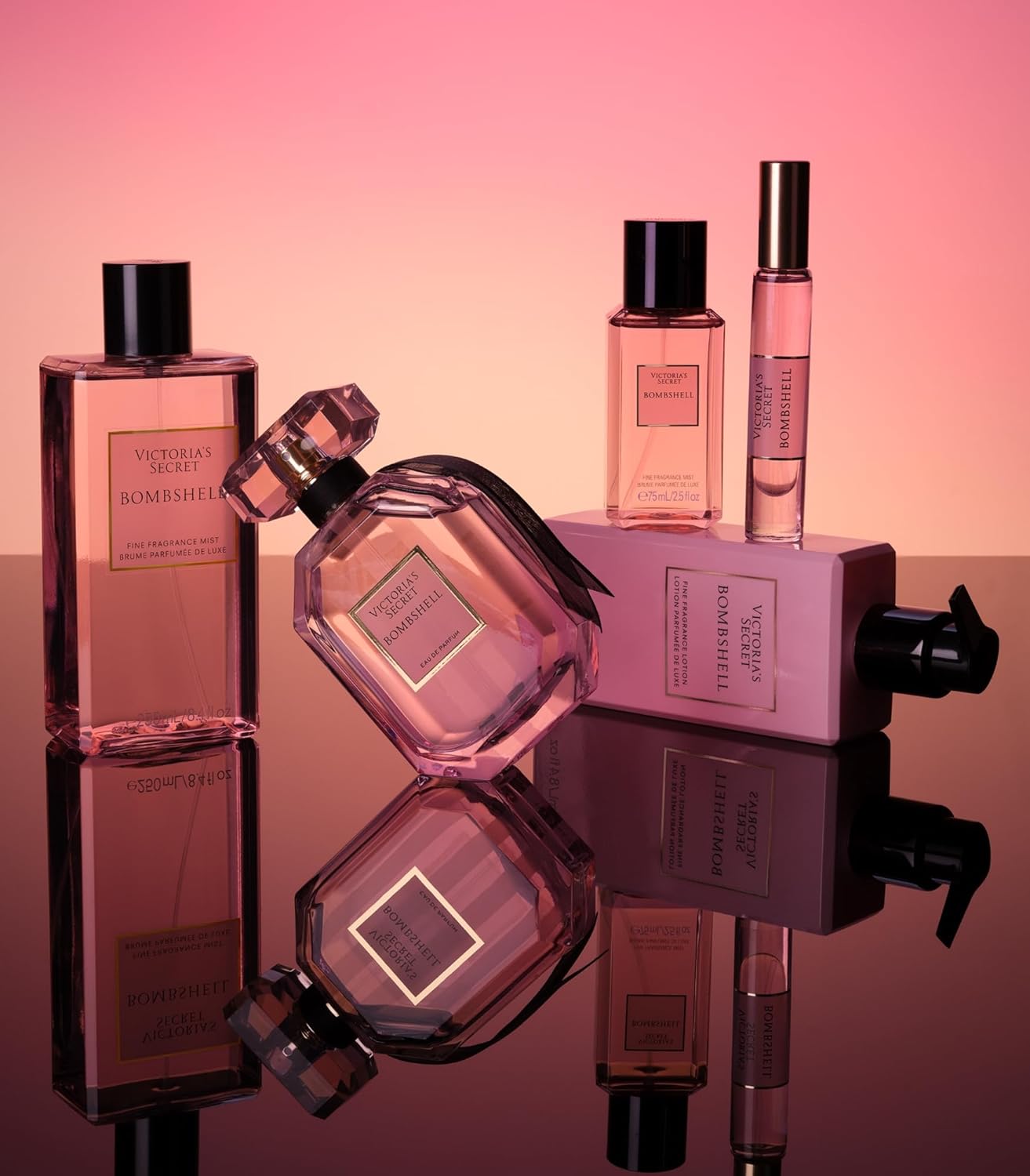 Victoria's Secret Bombshell Eau de Parfum, Notes of Purple Passion Fruit, Shangri-La Peony & Vanilla Orchid, Perfumes for Women (3.4 oz)