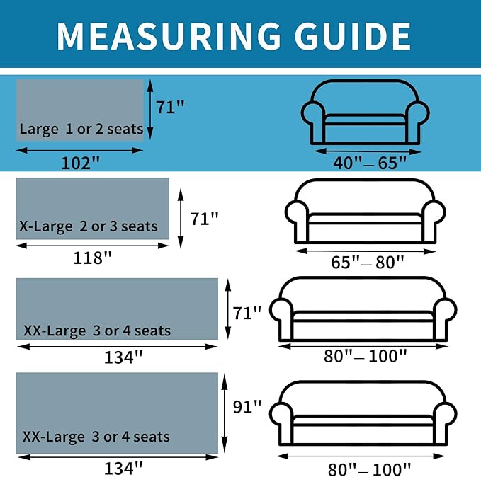 HAOMAIJIA Boho Sofa Covers Couch Covers for 2 Cushion Couch Sofa Pet Friendly Soft Thick Non Slip Couch Cover for Dogs Washable Sectional Couch Covers L Shape Furniture Protector (Orange, 71"x102")