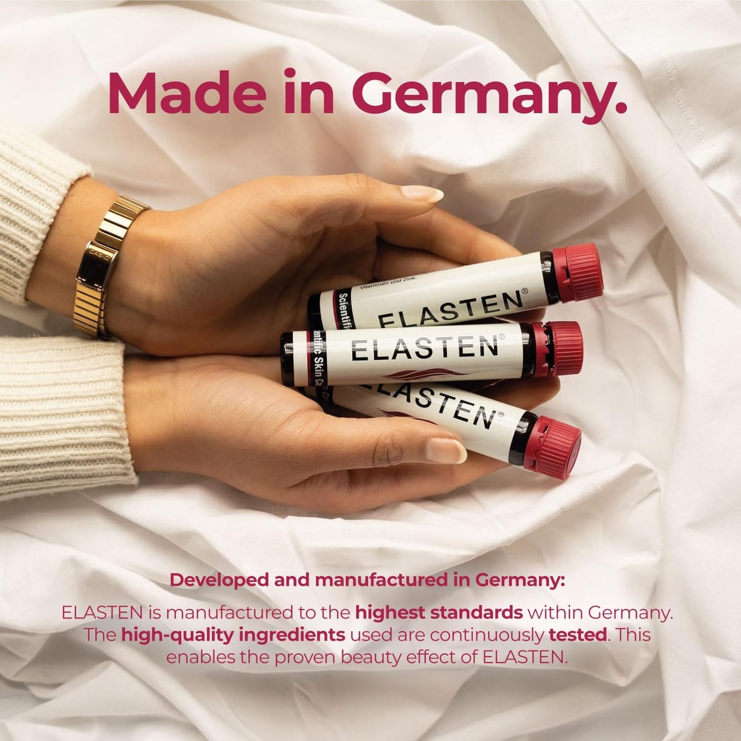 Clinically Tested Collagen Complex for Radiant Skin from Within – Reduces Fine Lines – Supports Connective Tissue – 28 Liquid Collagen Ampoules (0.85 Fl Oz / 25ml Each)