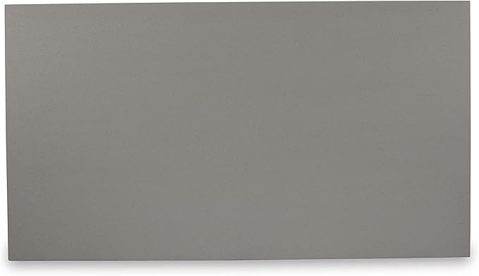 East West Furniture X097EL207-7 7 Piece Dining Room Table Set Consist of a Rectangle Kitchen Table with X-Legs and 6 Gray Linen Fabric Parson Dining Chairs, 40x72 Inch, Multi-Color