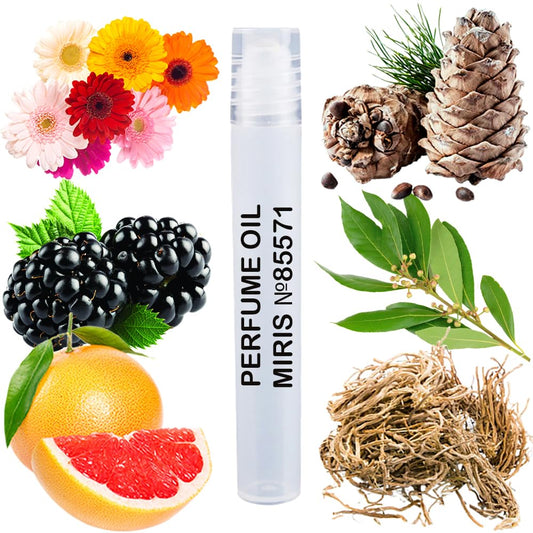 MIRIS Perfume Oil No. 85571, Inspired by Blackberry Bay, Long-Lasting Unisex Roll-On For Women and Men, Rollerball 0.34 Fl Oz / 10 ml