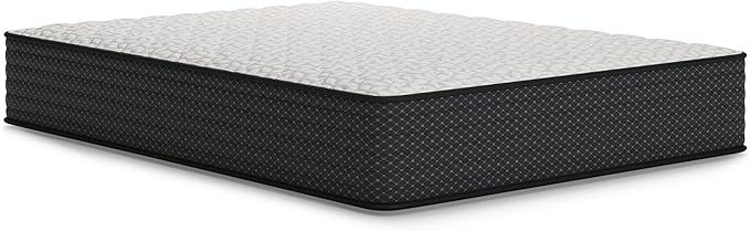 Signature Design by Ashley Limited Edition Firm 12 Inch Hybrid Mattress with Gel Memory Foam and Edge Support for Cool Sleep and Pressure Relief, King, Fiberglass Free, Mattress In A Box