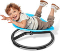 Spinning Chair for Autistic Kids, Sensory Swivel Chair, 220LBS Weight Capacity, Sensory Toy for Children with ADHD/Autism, Training Body Coordination, 3+ Years (Blue)