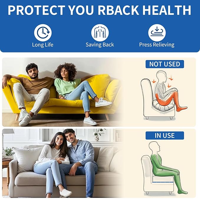 Heavy Duty Sofa Cushion Support Board for Sagging Sofas, 21.5''x 54'' Laminated Wood Sofa Cushion Support Board, Deep Support and Seat Protection