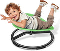 Spinning Chair for Autistic Kids, Sensory Swivel Chair, 220LBS Weight Capacity, Sensory Toy for Children with ADHD/Autism, Training Body Coordination, 3+ Years (Light Green)