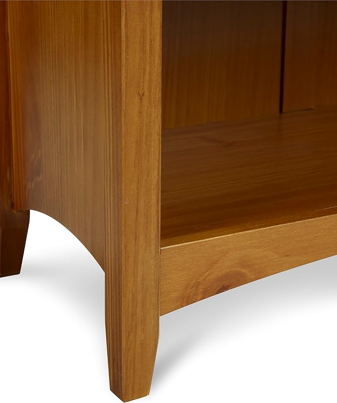 Shaker Style Bookcase - 36"H - Cherry Finish