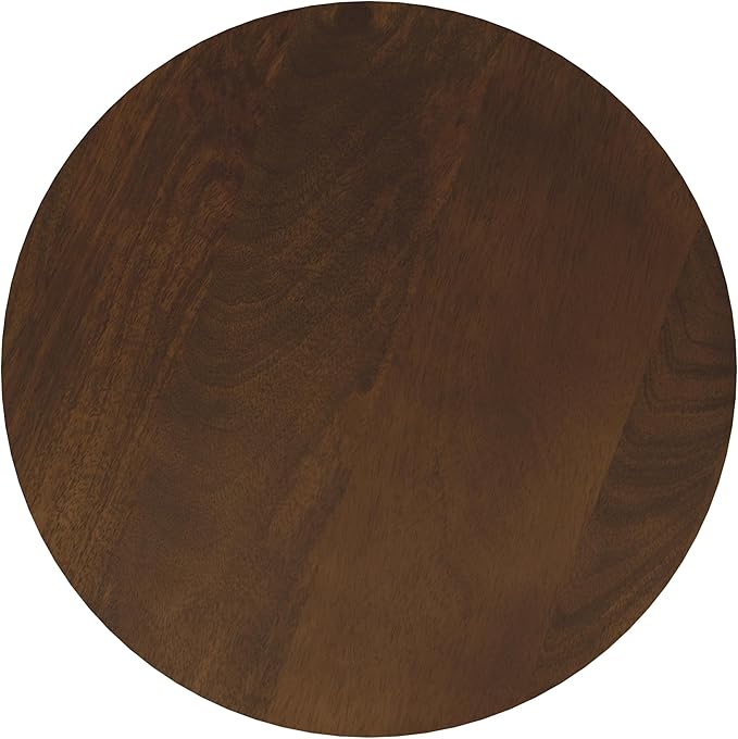 Walnut Mango Wood End/Side Round Table