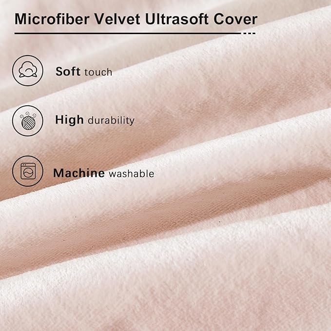 Bean Bag Chairs for Adults - Giant Bean Bag Chair Convertible Bean Bag Bed - Beanbag Chair with Micro Fiber Cover/Furniture Foam Filler - Floor Couch Sofa in Bedroom Dorm Room - Queen Pink