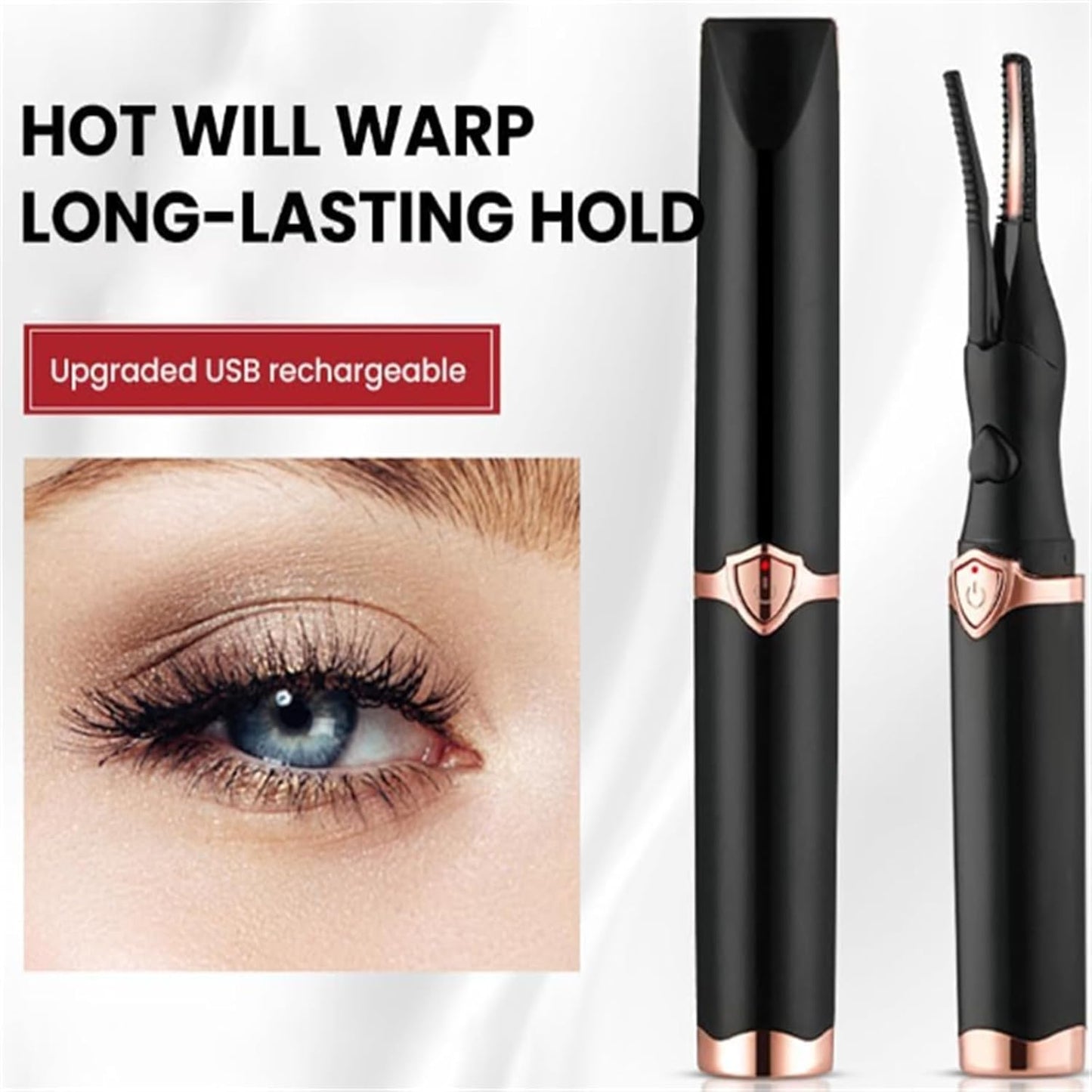 Aboutabsent Eyelash, Electric Eyelash Curler, Caedralash Eyelash Curler, New Heated EyelashCurler, Portable Heated EyelashCurler, Mini Natural Eyelash Tool, Electric EyelashCurler