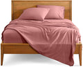 Bare Home King Sheet Set - Luxury 1800 Ultra-Soft Microfiber King Bed Sheets - Double Brushed - Deep Pockets - Easy Fit - 4 Piece Set - Bedding Sheets & Pillowcases (King, Dusty Rose)