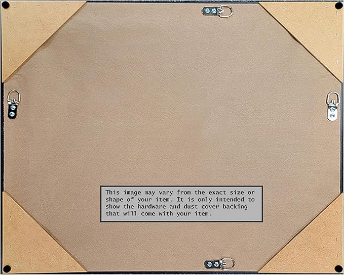Amanti Art Brown Wall Mirror 26x22 Rustic Plank Espresso Rectangle Bathroom Mirror for Wall Decor Living Room, Small Rustic Farmhouse Frame, Hangs Horizonally and Vertically, Bathroom Decor, Beveled