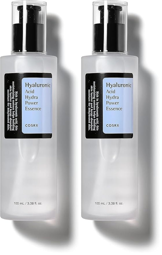 COSRX Hyaluronic Acid Toner, 3.38 fl.oz / 100ml, For Dry Skin, Lightweight Daily Essence, Day and Night, Korean Skin Care, Animal Testing Free, Paraben Free (Pack of 2)