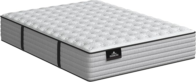 Kingsdown Passions Aspiration 14" Firm Hybrid Mattress, Twin XL,Tan
