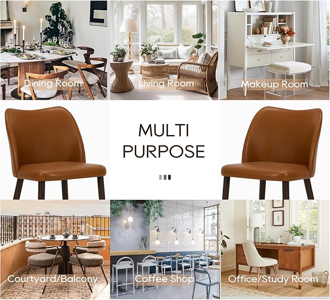 COLAMY 3-Piece Extendable Dining Table Set for 2, 36" Kitchen Round Wood Table with 2 Wooden Dining Room Chairs,Light Brown/Light Brown