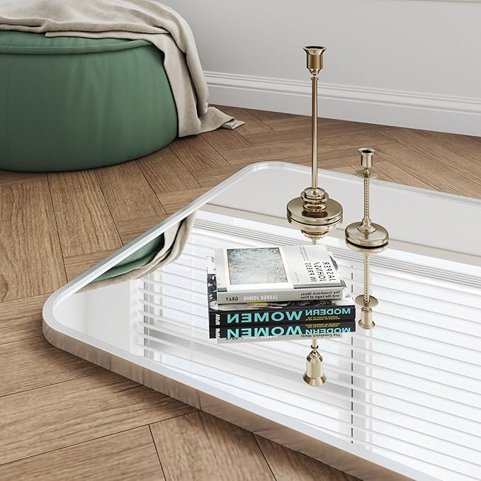 Mirror for Bathroom, Espejo para baño,30x60 Silver Mirror Framed,Large Mirrors for Wall,Rectangle Bathroom Mirrors for Over Sink